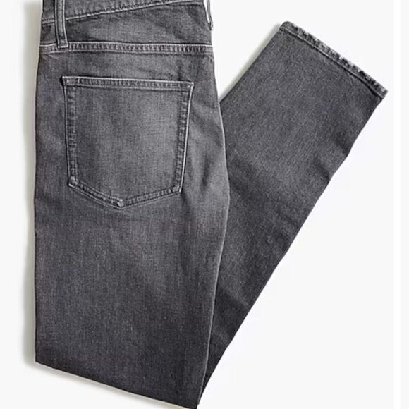 J. Crew Factory bg156 Straight-fit grey jean in signature flex - NWT 34/30 - Picture 7 of 13